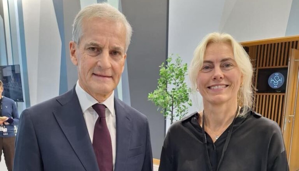 Små forbund er viktige, uttrykte statsminister Jonas Gahr Støre til Katrine Kvisgaard