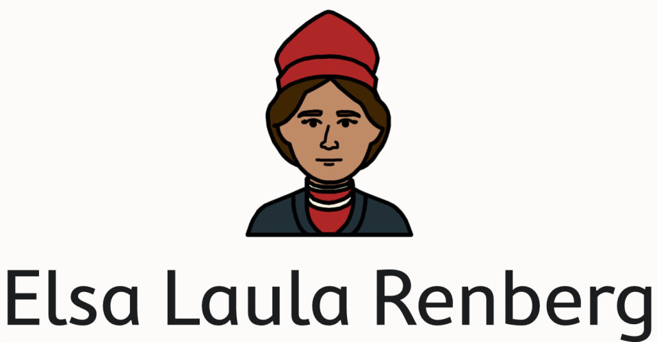Sentral historisk samisk kvinne, Elsa Laula Renberg