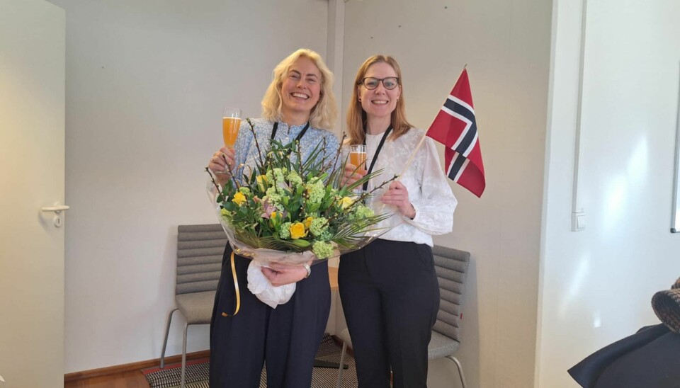 Norsk logopedforbund var representert ved leder Katrine Kvisgaard og sekretær Therese Sandåker Bugaarden